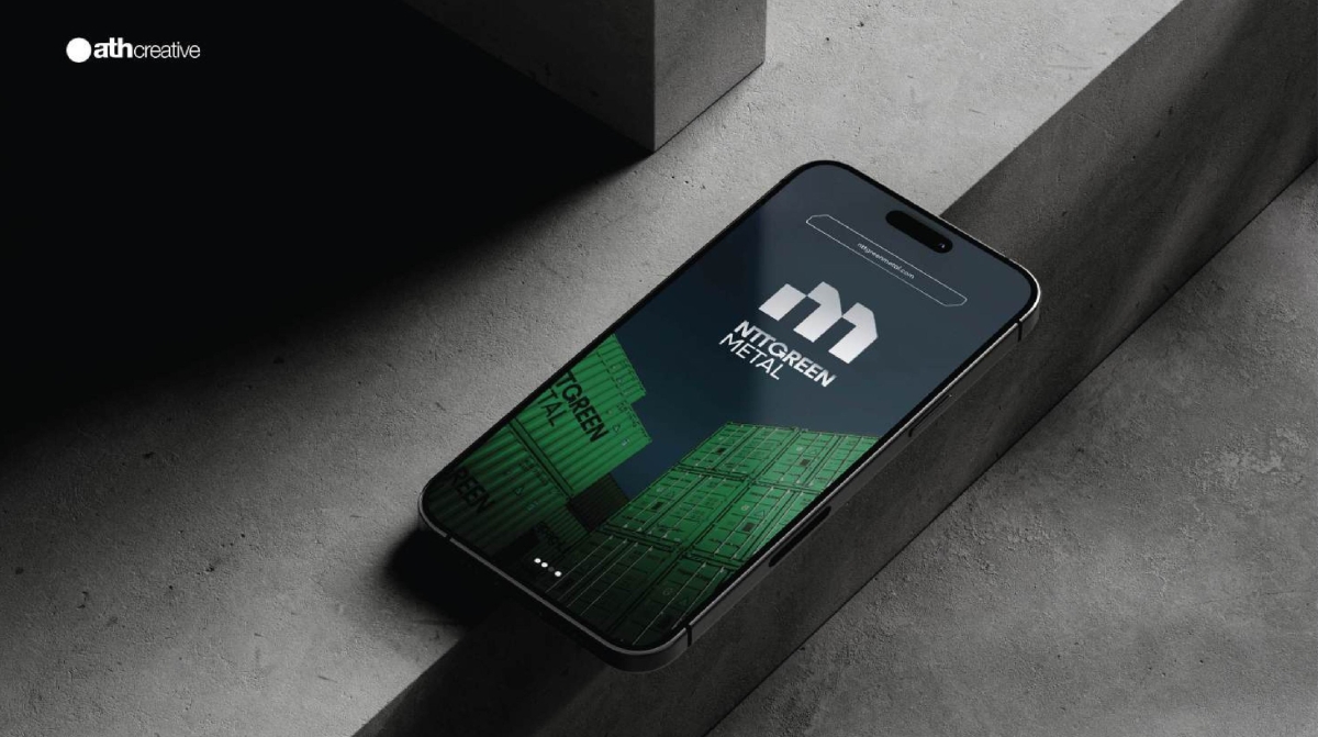 THIẾT KẾ BỘ NHẬN DIỆN THƯƠNG HIỆU NTTGREEN METAL